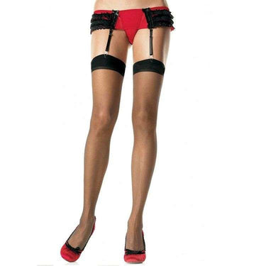 Calze Nere Trasparenti Universali per ogni Look e Lingerie